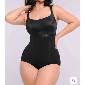 Sleek Black Shapewear Bodysuit